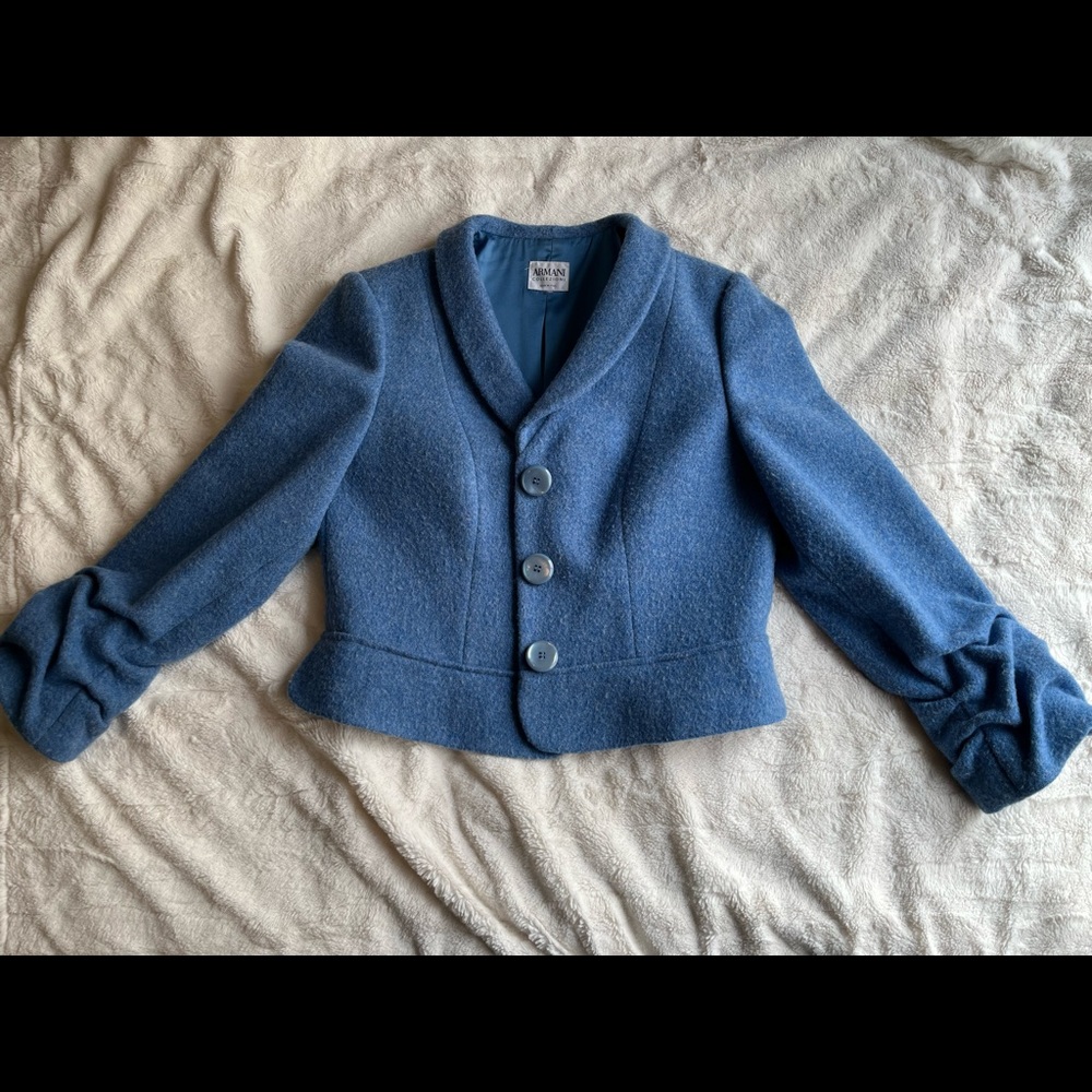 Armani Collezioni jacket.